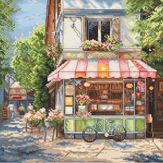 click here to view larger image of Corner Shop (counted cross stitch kit)