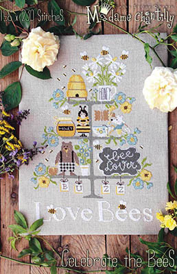 click here to view larger image of Celebrate the Bees (chart)