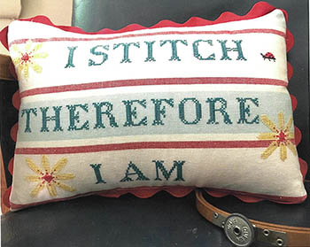 click here to view larger image of I Stitch Therefore I Am (chart)