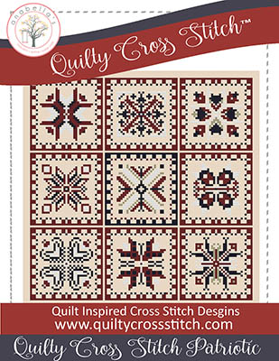 click here to view larger image of Quilty Cross Stitch Patriotic (chart)