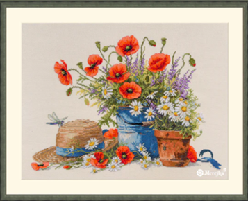 click here to view larger image of Summer Still Life (counted cross stitch kit)