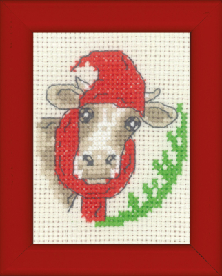 click here to view larger image of Cow (counted cross stitch kit)