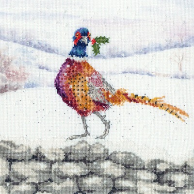 click here to view larger image of Festive Flourish, A (counted cross stitch kit)