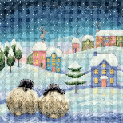 click here to view larger image of There's Snow Place Like Home (counted cross stitch kit)