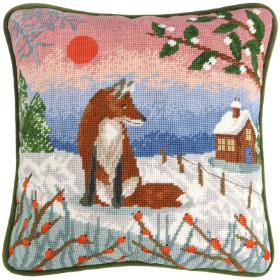 click here to view larger image of Winters Tale, A (needlepoint kit)
