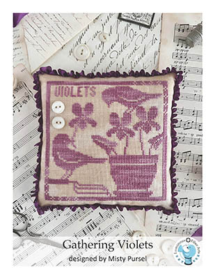 click here to view larger image of Gathering Violets (chart)