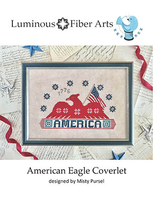 click here to view larger image of American Eagle Coverlet (chart)
