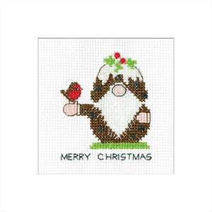 click here to view larger image of Gonk - Christmas Pudding (counted cross stitch kit)