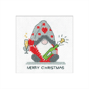 click here to view larger image of Gonk - Christmas Fizz (counted cross stitch kit)