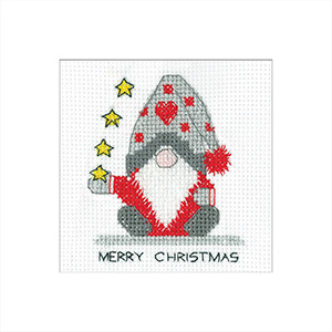 click here to view larger image of Gonk - Christmas Stars (counted cross stitch kit)