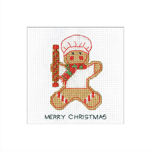 click here to view larger image of Gingerbread - Baker Boy (counted cross stitch kit)