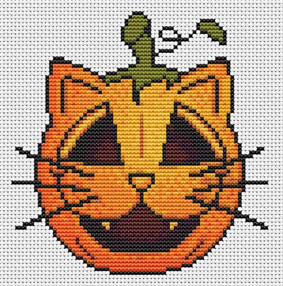 click here to view larger image of Cat-O-Lantern (chart)