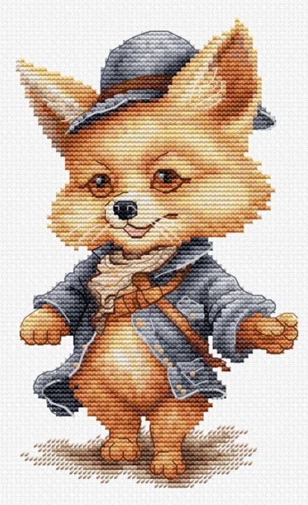 click here to view larger image of Hunter, The (counted cross stitch kit)