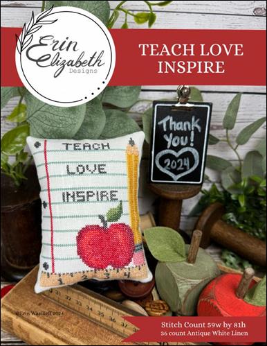 click here to view larger image of Teach Love Inspire (chart)
