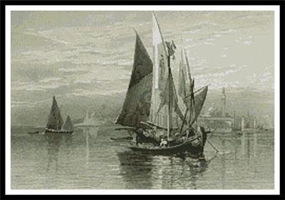 click here to view larger image of Antique Print Venice (chart)