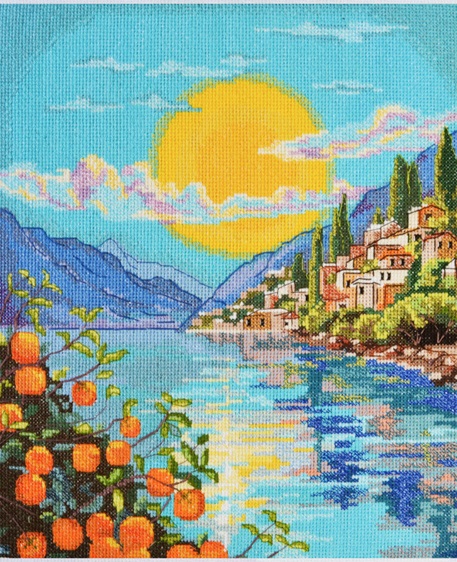 click here to view larger image of Sun of Sicily, The (counted cross stitch kit)