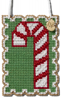 click here to view larger image of Candy Cane (2024) (counted cross stitch kit)