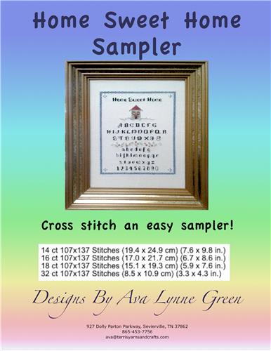 click here to view larger image of Home Sweet Home Sampler  (chart)