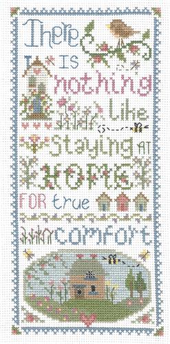 click here to view larger image of Comfort of Home, The - Gail Bussi (counted cross stitch kit)