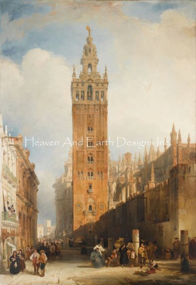 click here to view larger image of Moorish Tower at Seville, The - David Robert (chart)