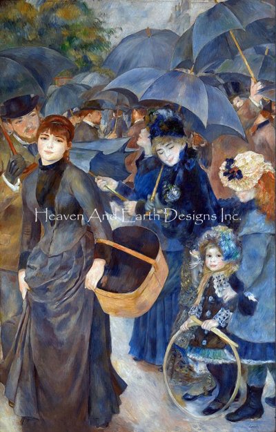 click here to view larger image of Umbrellas, The - Pierre Auguste Renoir (chart)