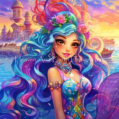 click here to view larger image of Beautiful Mermaid - Jenoviya Art (chart)