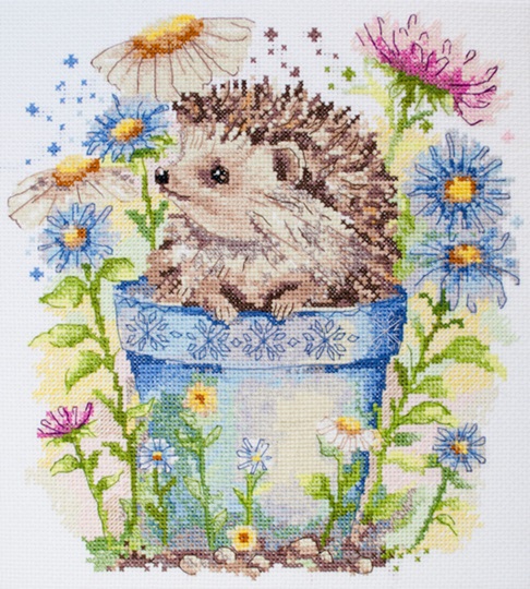 click here to view larger image of Little Scout (counted cross stitch kit)