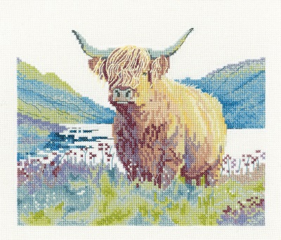 click here to view larger image of Highland Majesty (counted cross stitch kit)