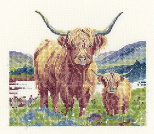 click here to view larger image of Highland Harmony (counted cross stitch kit)