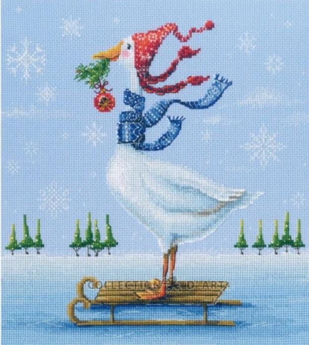 click here to view larger image of On Ice (counted cross stitch kit)