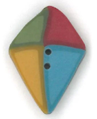 click here to view larger image of Beach Kite Button (buttons)