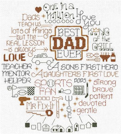 click here to view larger image of Let's Cherish Dad (Ursula Michael) (chart)