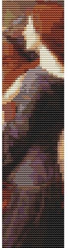 click here to view larger image of Miranda Bookmark (Art of Stitch) (chart)