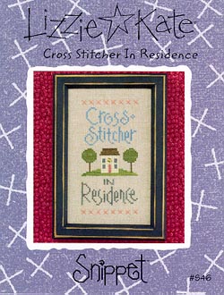 click here to view larger image of Cross Stitcher In Residence - Snippet (chart)