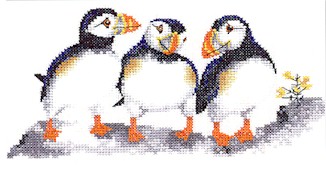 click here to view larger image of Fish Tonight? (counted cross stitch kit)