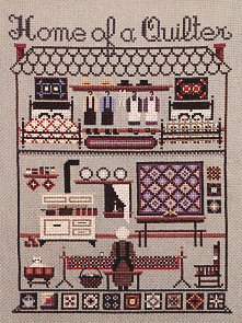 click here to view larger image of Home of a Quilter (chart)