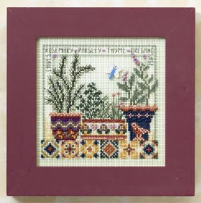 click here to view larger image of Herb Garden (2008) (counted cross stitch kit)