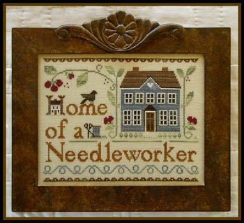 click here to view larger image of Home Of A Needleworker Too! (chart)