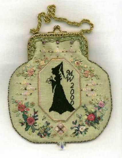 click here to view larger image of Chatelaine Silhouette Pouch (chart)