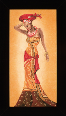 click here to view larger image of African Fashion II - 27ct (counted cross stitch kit)