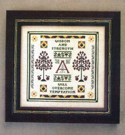 click here to view larger image of Acorns and Apples Sampler Motifs & Meanings l (chart)