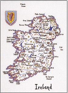 click here to view larger image of Ireland Map  (chart only) (chart)