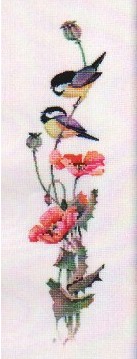 click here to view larger image of Serenade in Pink - Duets (counted cross stitch kit)