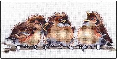 click here to view larger image of Threes A Crowd - Birds Trio (chart)