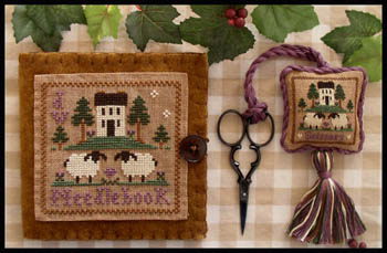 click here to view larger image of Wool Needlebook & Fob (chart)