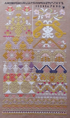 click here to view larger image of Aztec Gold Sampler (chart)