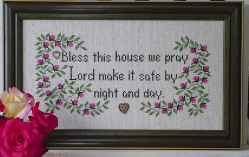 click here to view larger image of Bless This House (with charm) (chart with charms/buttons)