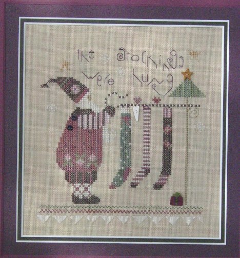 click here to view larger image of The Stockings  (counted cross stitch kit)