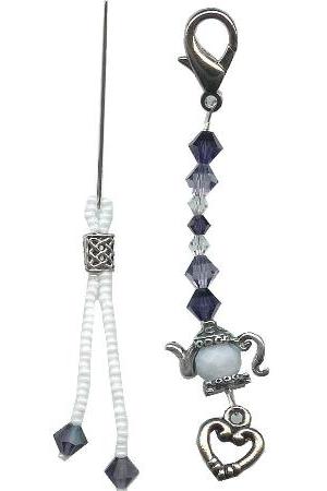 click here to view larger image of Mini Fob Set - Teapot Purple (accessory)