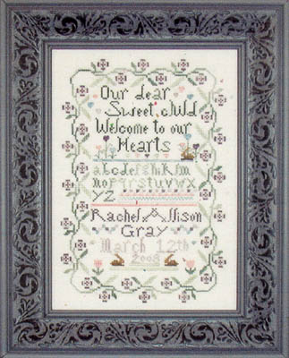 click here to view larger image of Sweet Baby Sampler (chart)